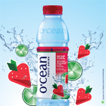 O'cean Fruit Water Strawberry Lime Flavour