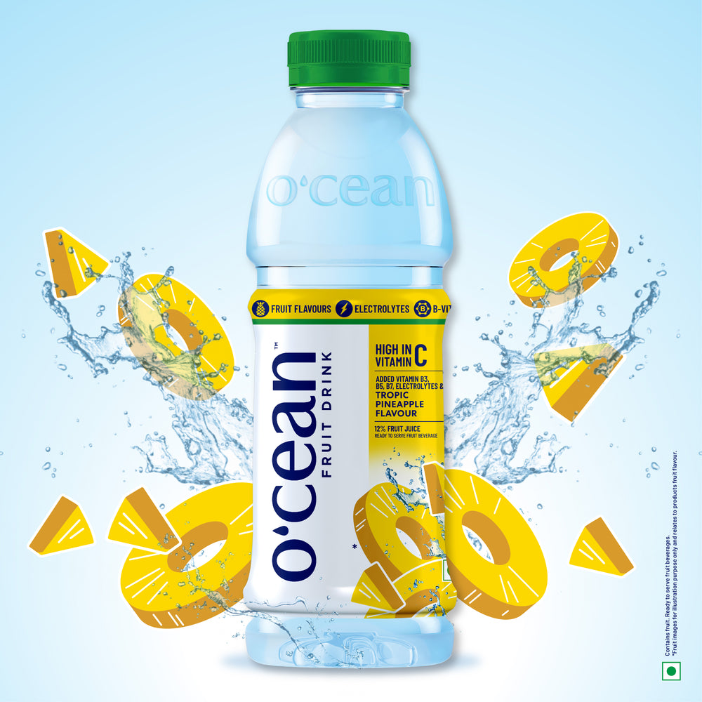 O'cean Fruit Water Tropic Pineapple Flavour