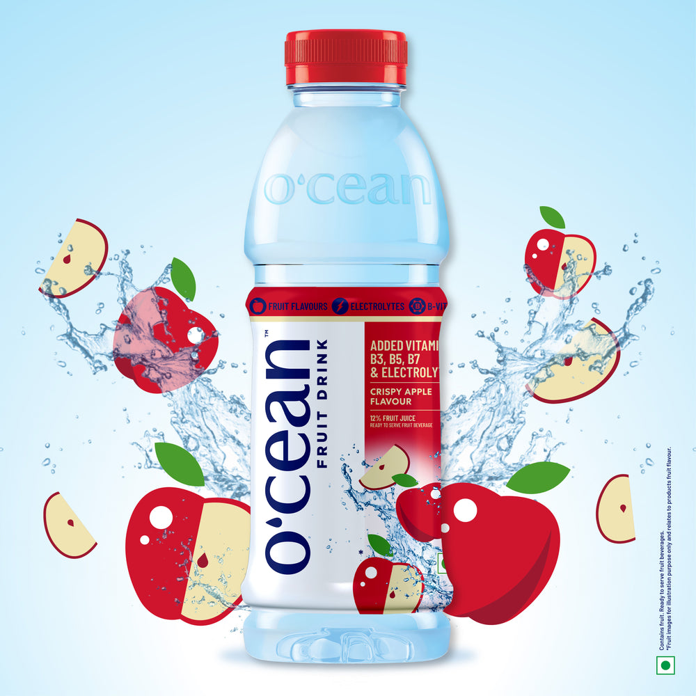 O'cean Fruit Drink  Crispy Apple Flavour 500ml