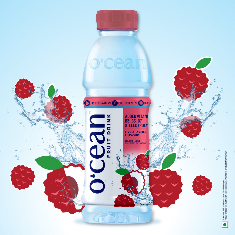 O'cean Fruit Drink Lively Lychee Flavour 500ml