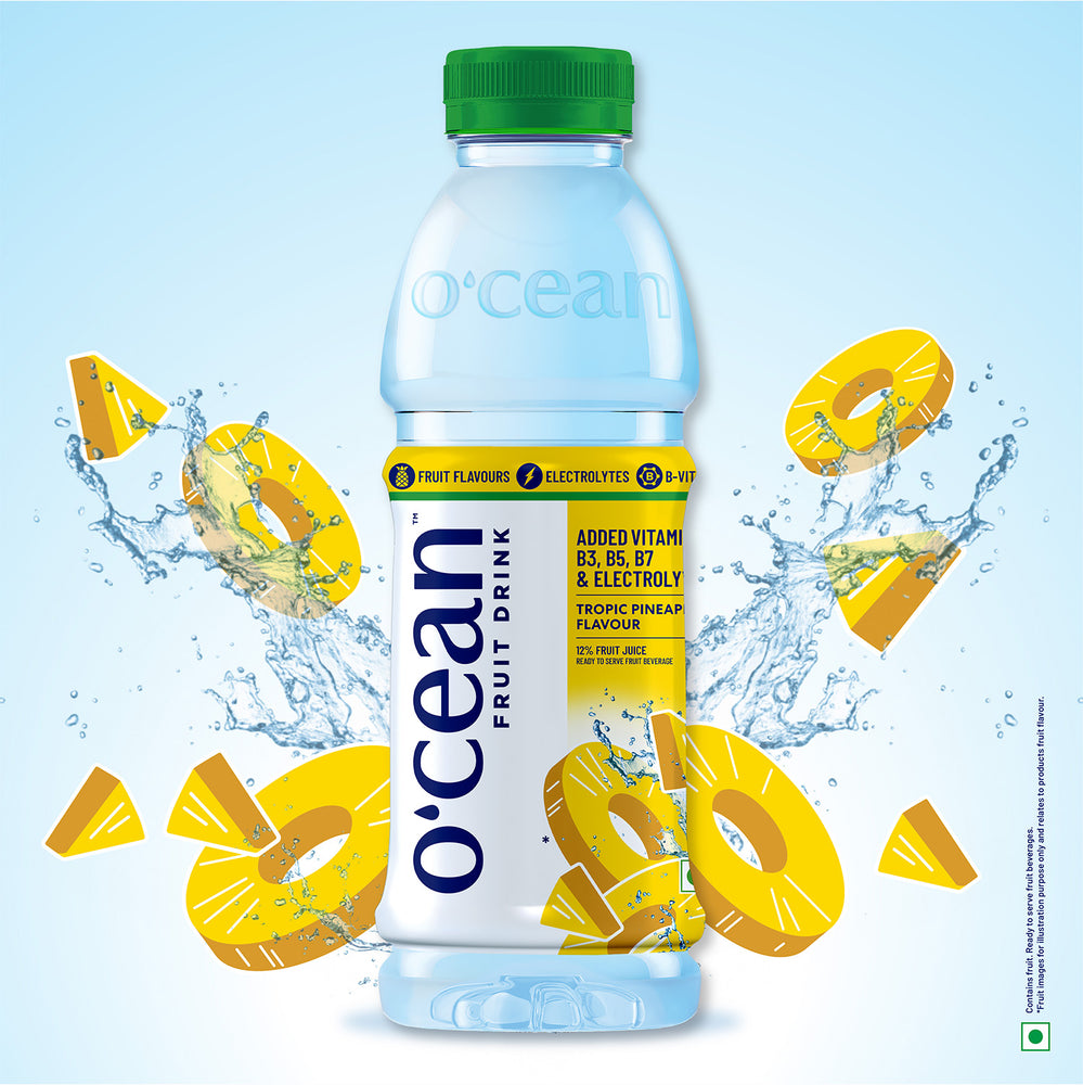 O'cean Fruit Water Tropic Pineapple Flavour