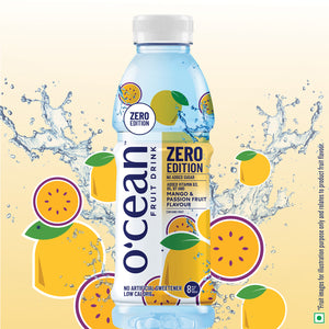 O'cean Fruit Water Zero Edition Mango & Passion Flavour
