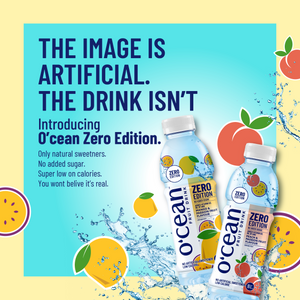 O'cean Fruit Water Zero Edition Mango & Passion Flavour