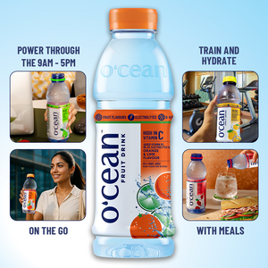 O'cean Fruit Water Orange & Lime