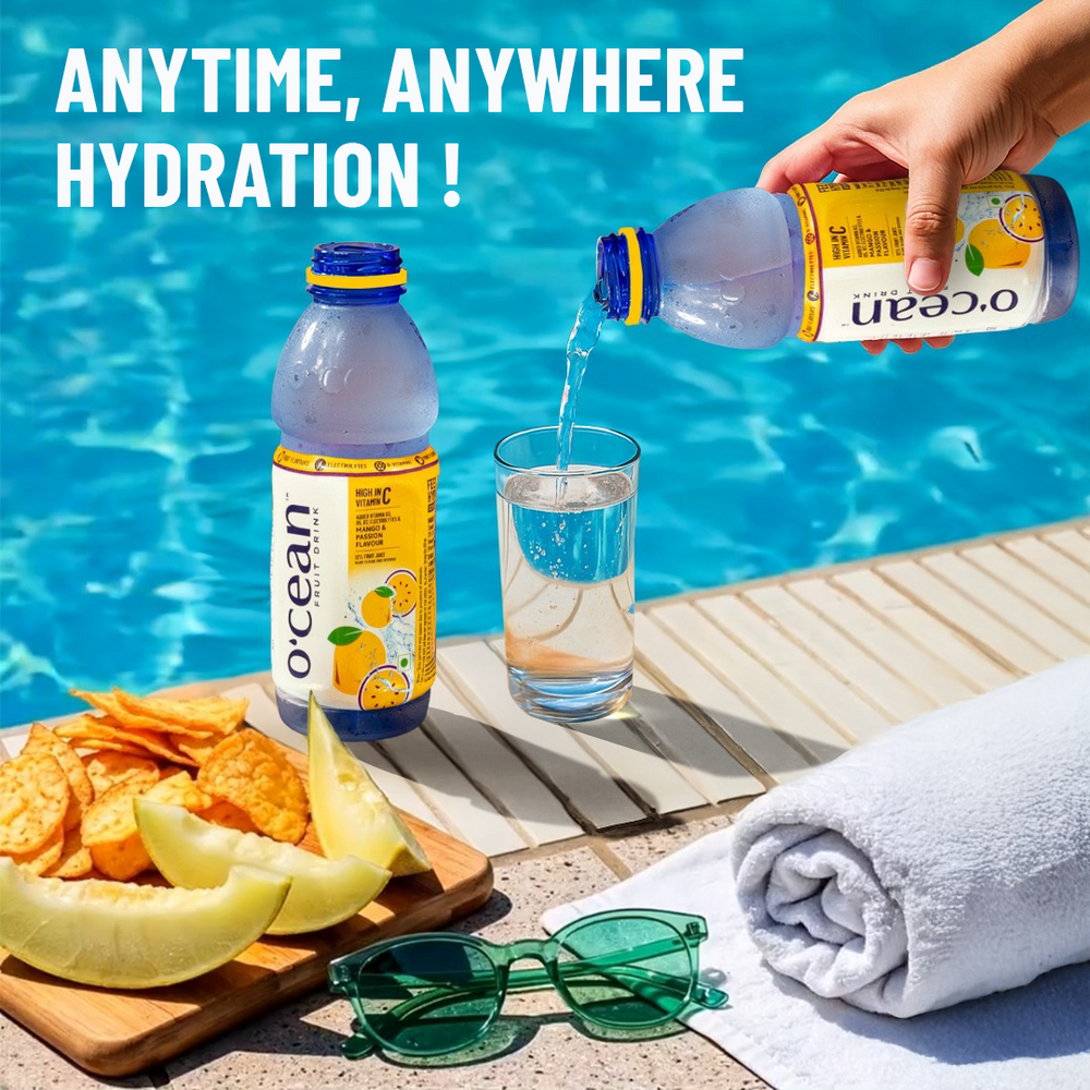 O'cean Fruit Water - Mango & Passion Fruit