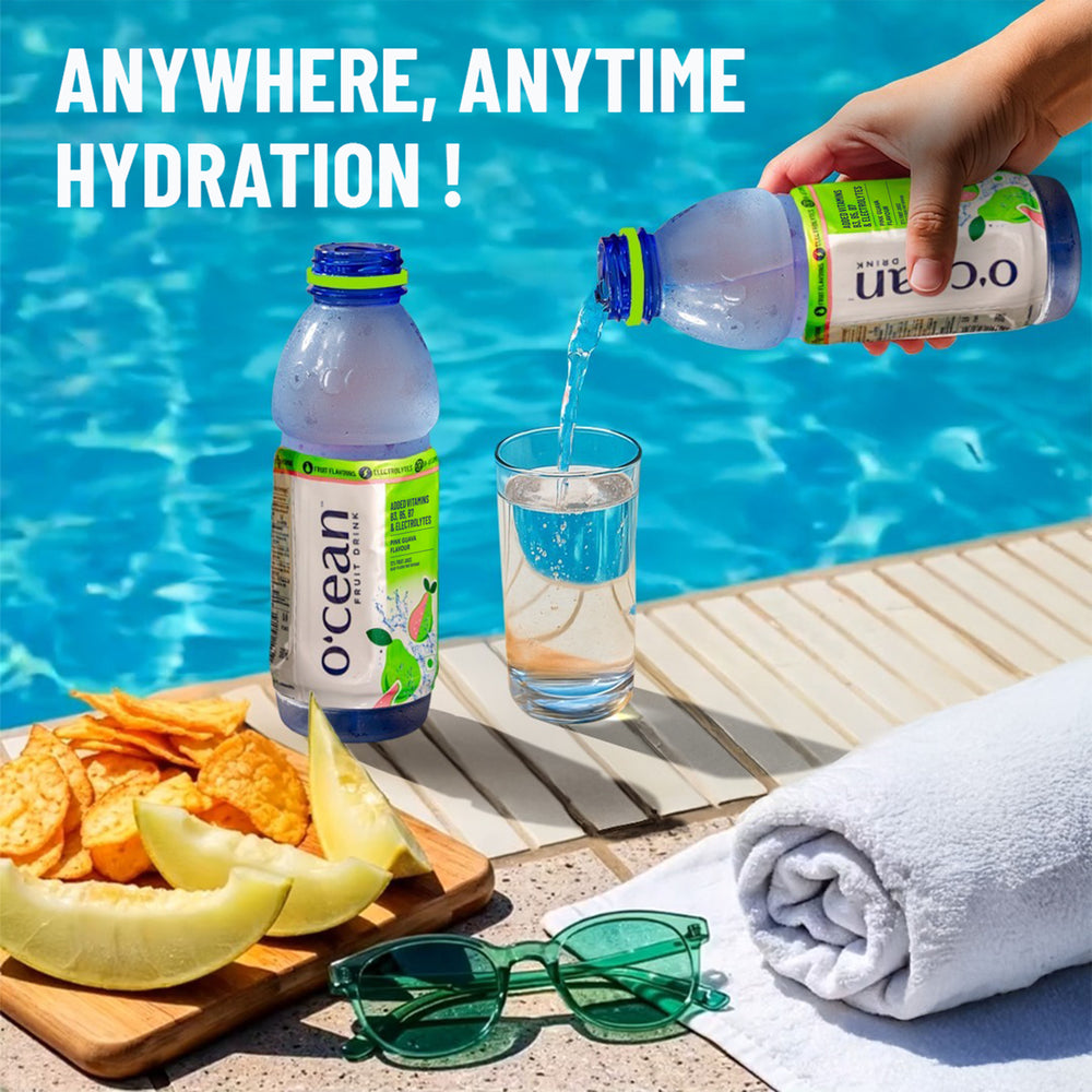 O'cean Fruit Drink Pink Guava Flavour 500ml