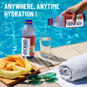 Ocean Fruit Water Passion Fruit & Peach