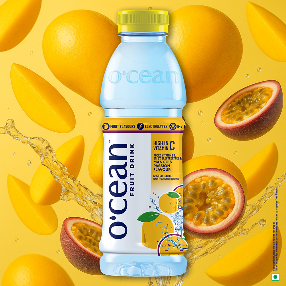 O'cean Fruit Water - Mango & Passion Fruit