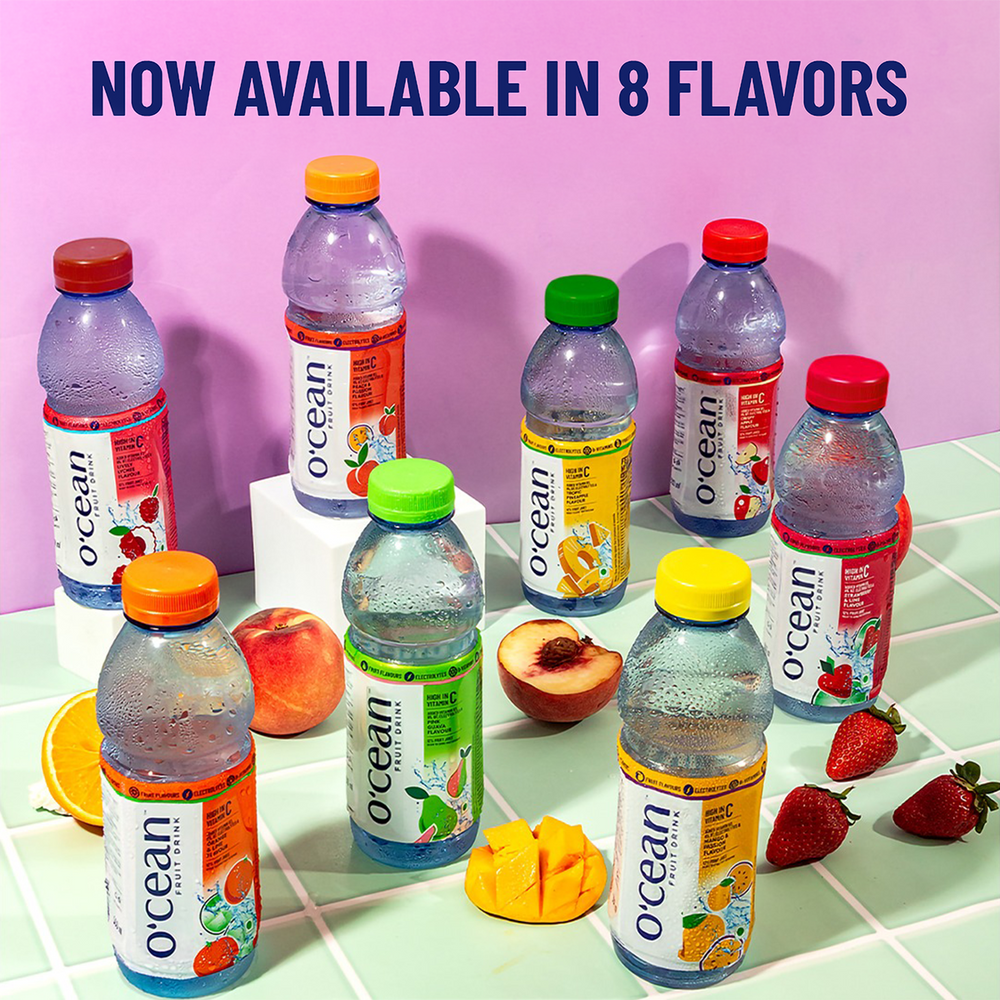 Ocean Fruit Water Passion Fruit & Peach