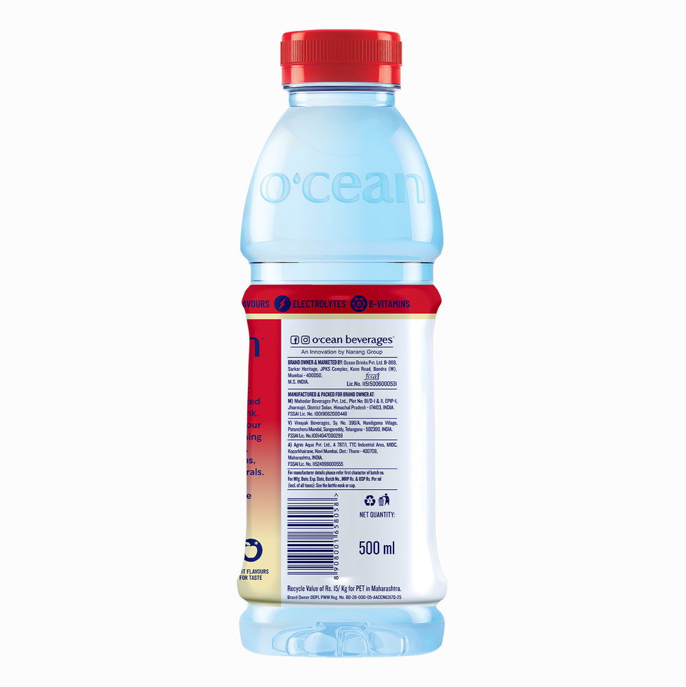 O'cean Fruit Drink  Crispy Apple Flavour 500ml