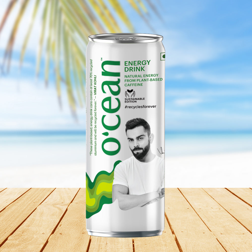 Ocean Energy Drink (Sustainable Edition) - Enriched with Plant-Based Caffeine