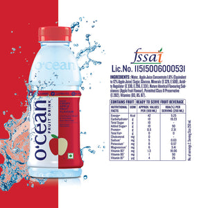 O'cean Fruit Water Crispy Apple - 250ML