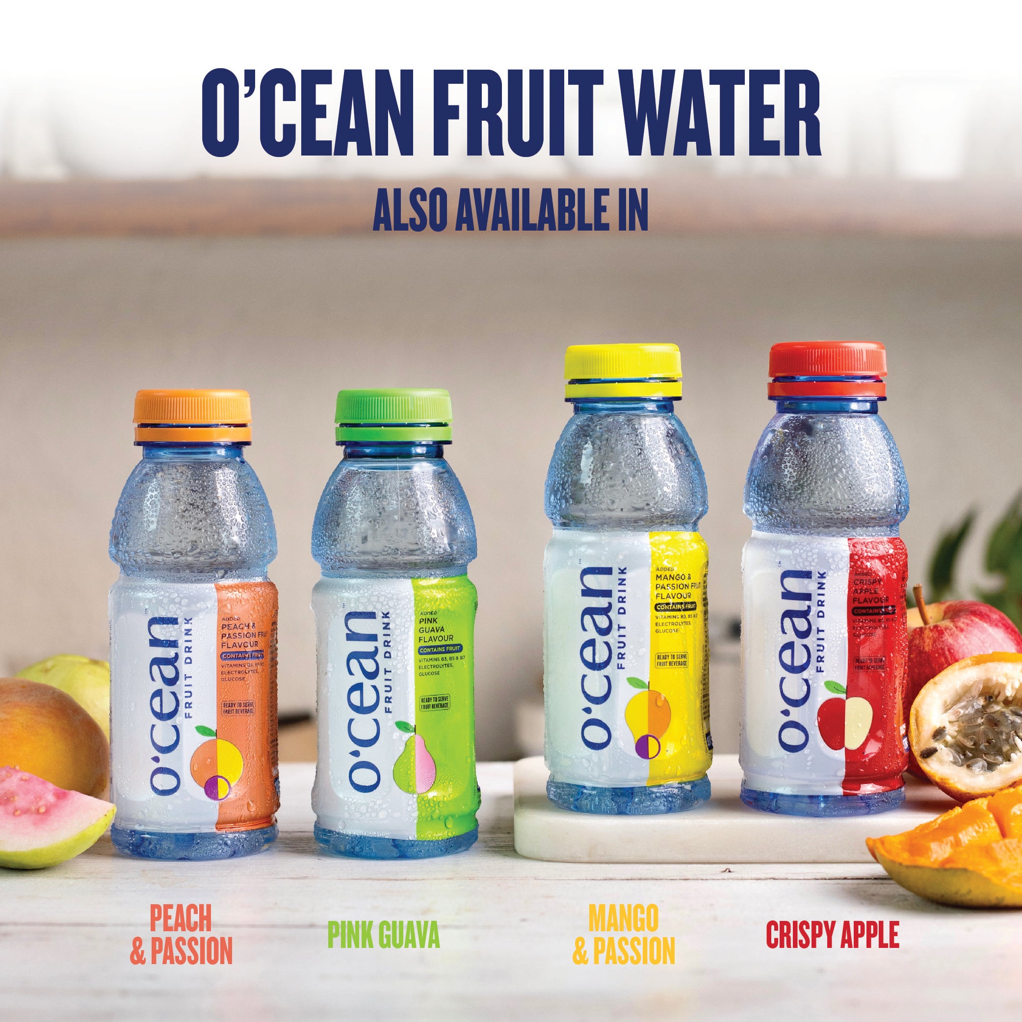 O'cean Fruit Water Mango & Passion -250ML – Ocean Beverages