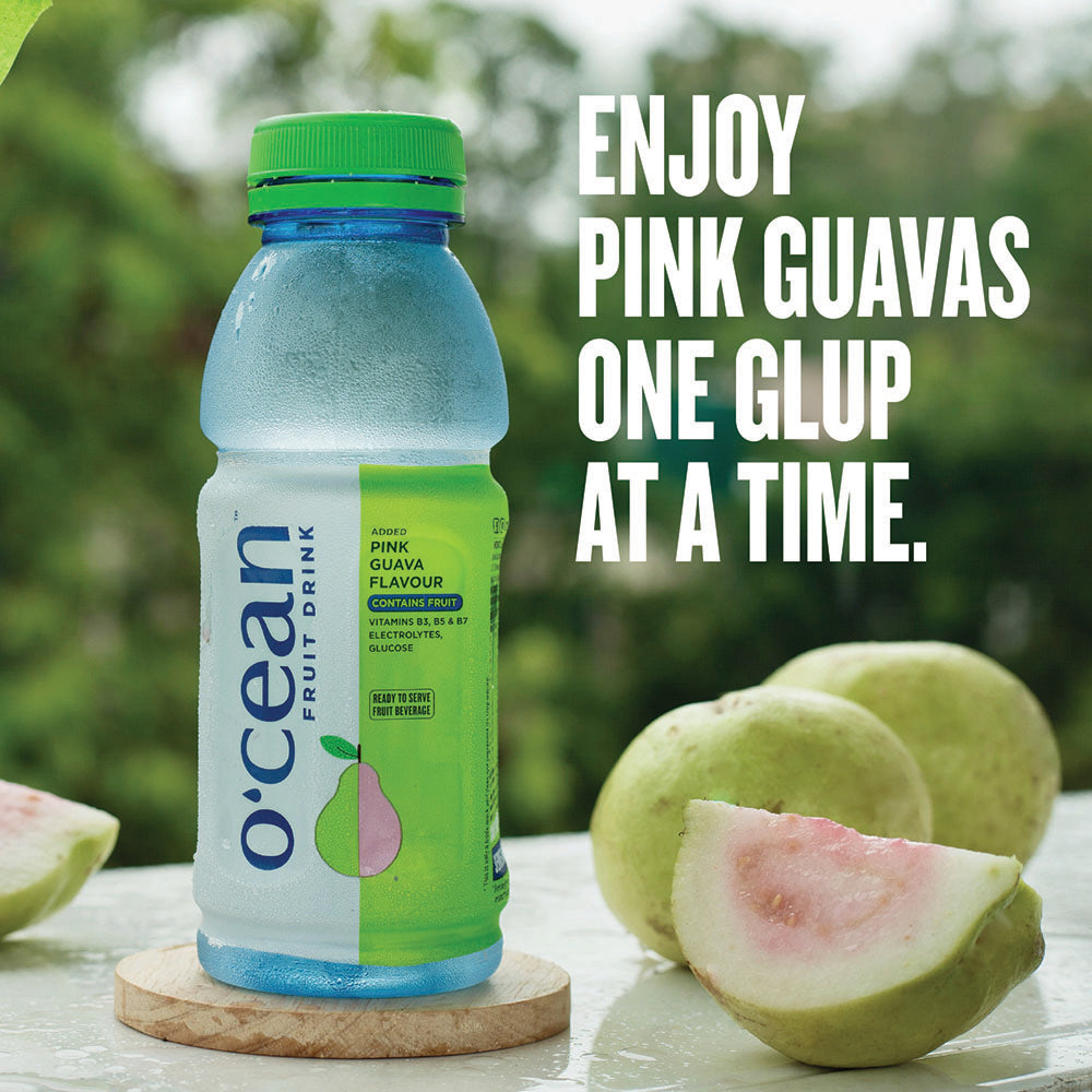 O'cean Fruit Water Pink Guava - 250ML