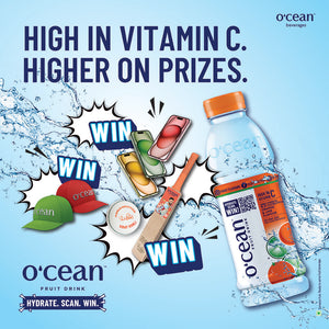 HSW -O'cean Fruit Water Orange & Lime