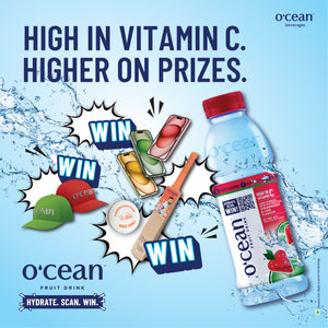 HSW -O'cean Fruit Water Strawberry Lime Flavour