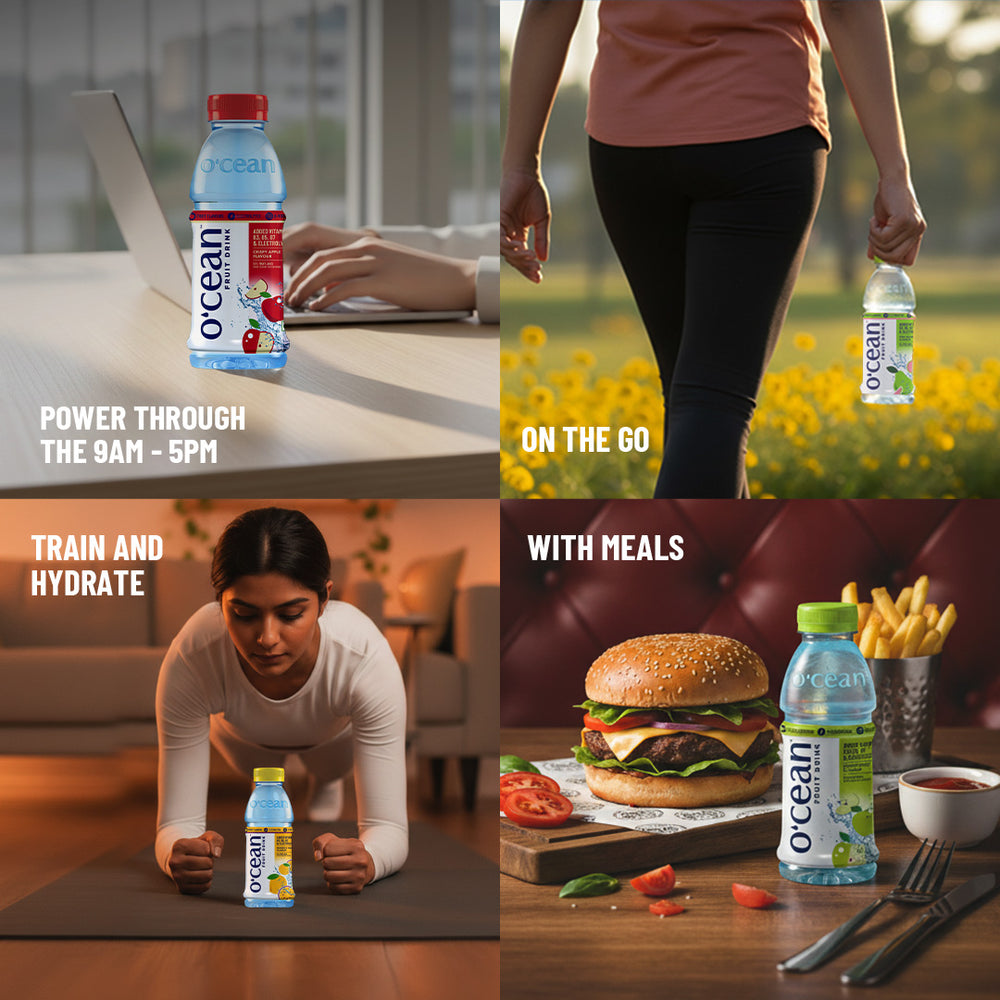 O'cean Fruit Water Crispy Apple - 250ML