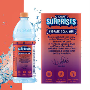 O'cean Fruit Water Peach & Passion - 1L