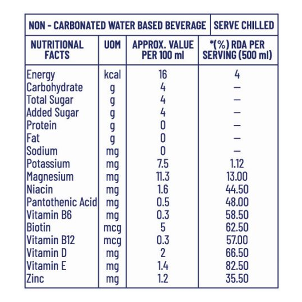 Ocean Plus Wellness water lemon cactus 500ml