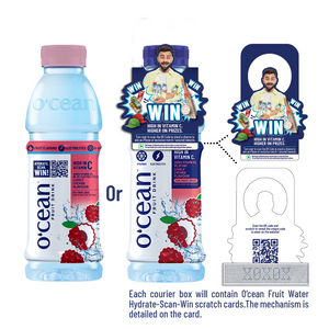 O’cean Fruit Water Lively Lychee Flavour