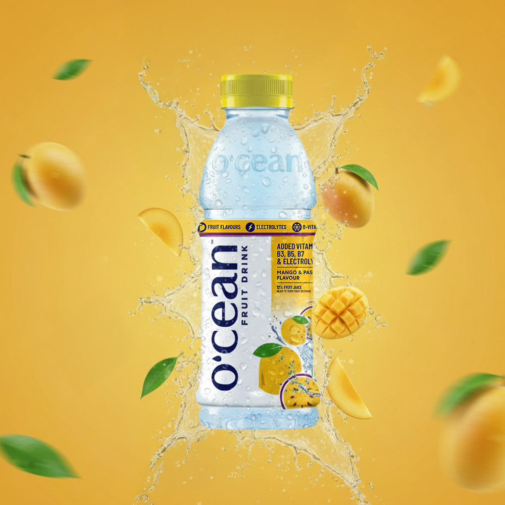 O'cean Fruit Water Mango & Passion -250ML