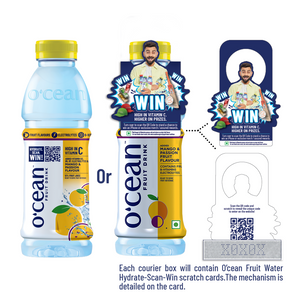 O'cean Fruit Water Mango & Passion -250ML