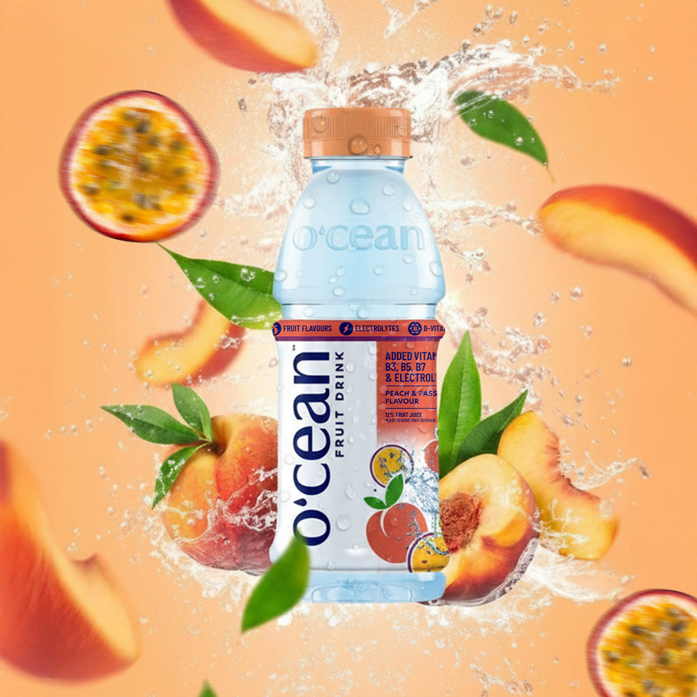O'cean Fruit Water Peach & Passion - 250ML
