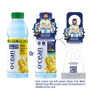 O'cean Fruit Water Tropic Pineapple Flavour