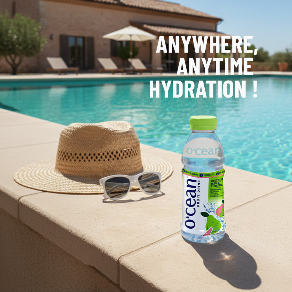 O'cean Fruit Water Pink Guava - 250ML