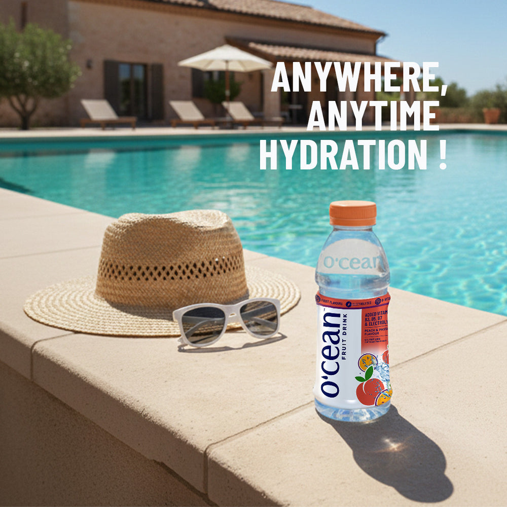 O'cean Fruit Water Peach & Passion - 250ML