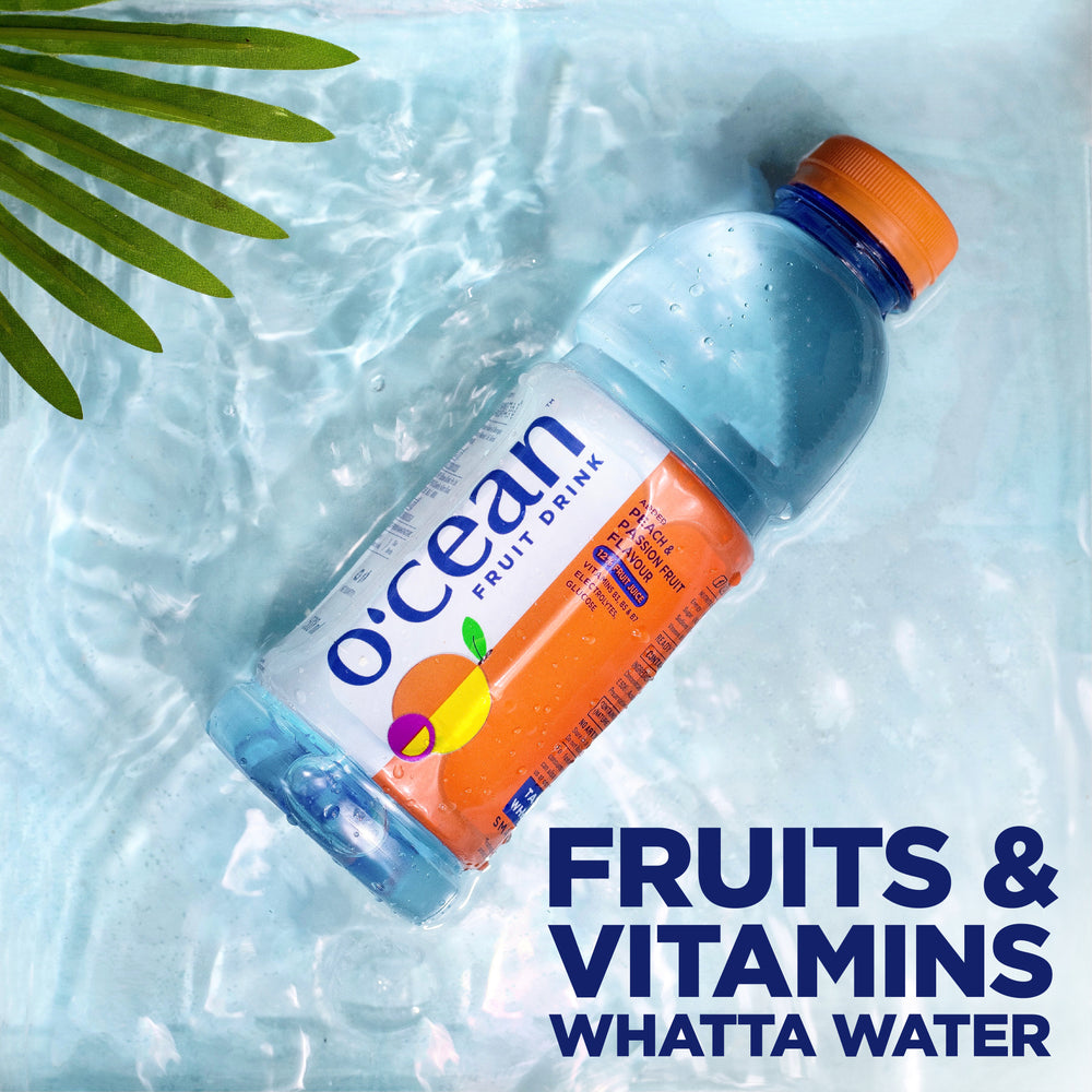 
            
                Load image into Gallery viewer, Ocean Fruit Water - Passion Fruit &amp;amp; Peach
            
        